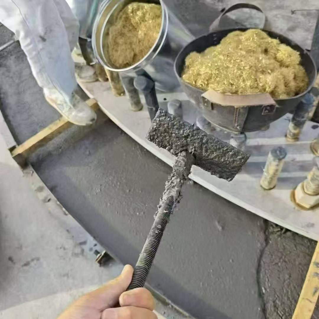 洪雅C120钢纤维高强无收灌浆料 轧机压缩机汽轮机发电机锻压设备底座灌浆材料